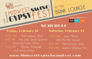 Midwinter Midwest Gypsy Swing Festival @ Brink Lounge